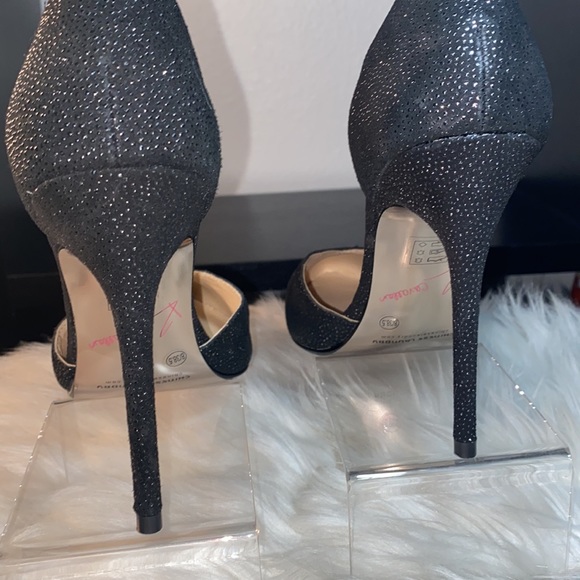 ▪️▪️CHINESE LAUNDRY BLACK BEADED POINTY TOE HEEL▪️▪️ - Picture 3 of 5